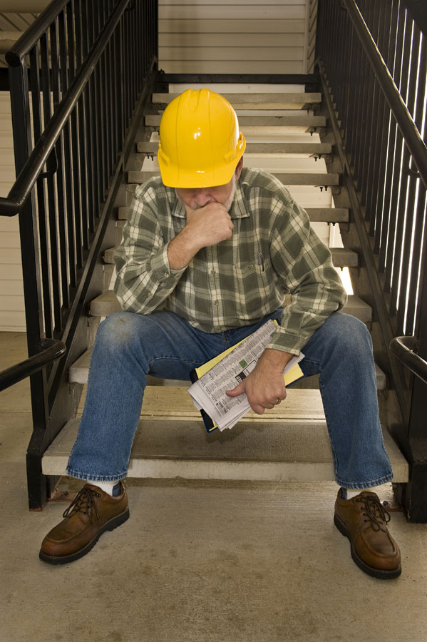 image of laid off worker
